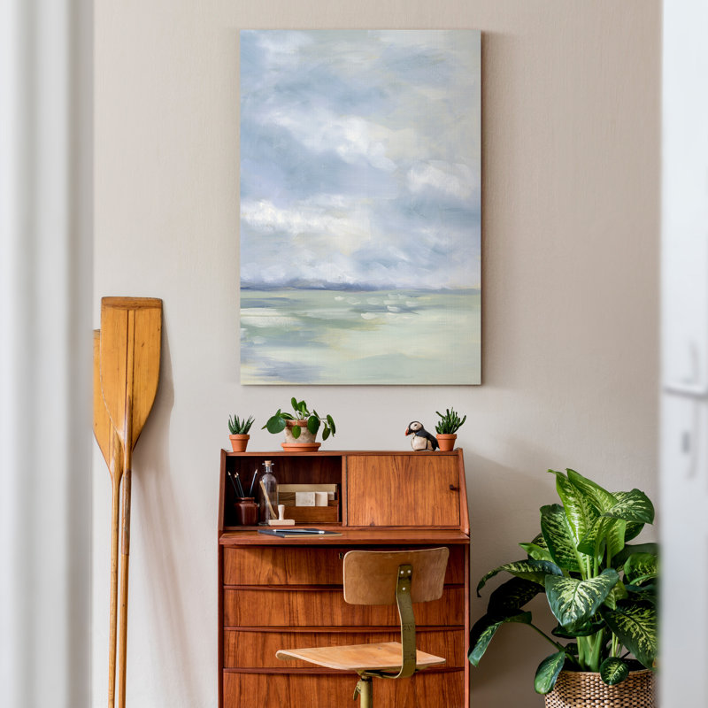 Bord de mer, reproduction d’art sur toile, H 36 po x l 24 po x P 1 po
