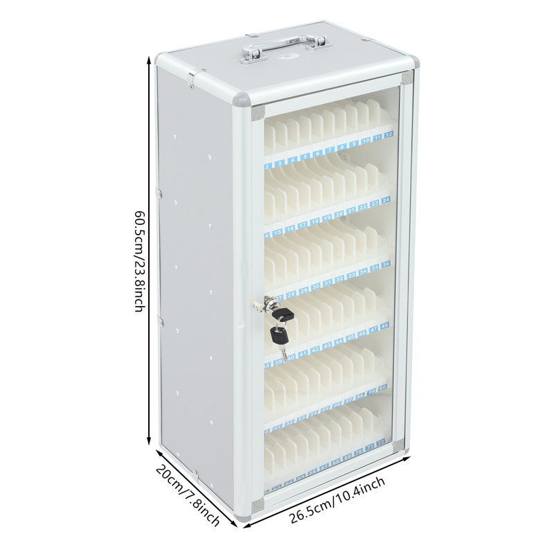 72-Slot Mobile Phone Storage Box