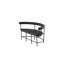 Leanora Polyester Upholstered Bench