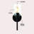 Demitri 13" 1-Light Farmhouse Industrial Metal/Glass Cylinder LED Sconce-356325564