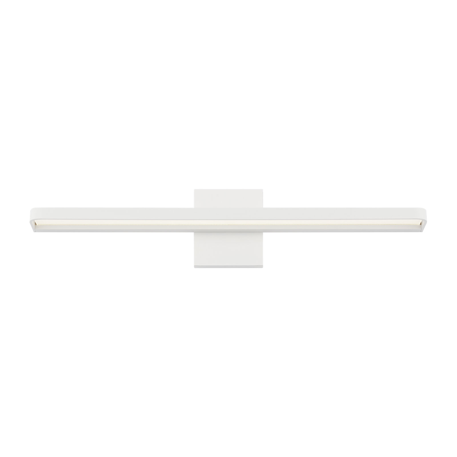 Banda Single Dimmable LED Bath Bar, Matte White