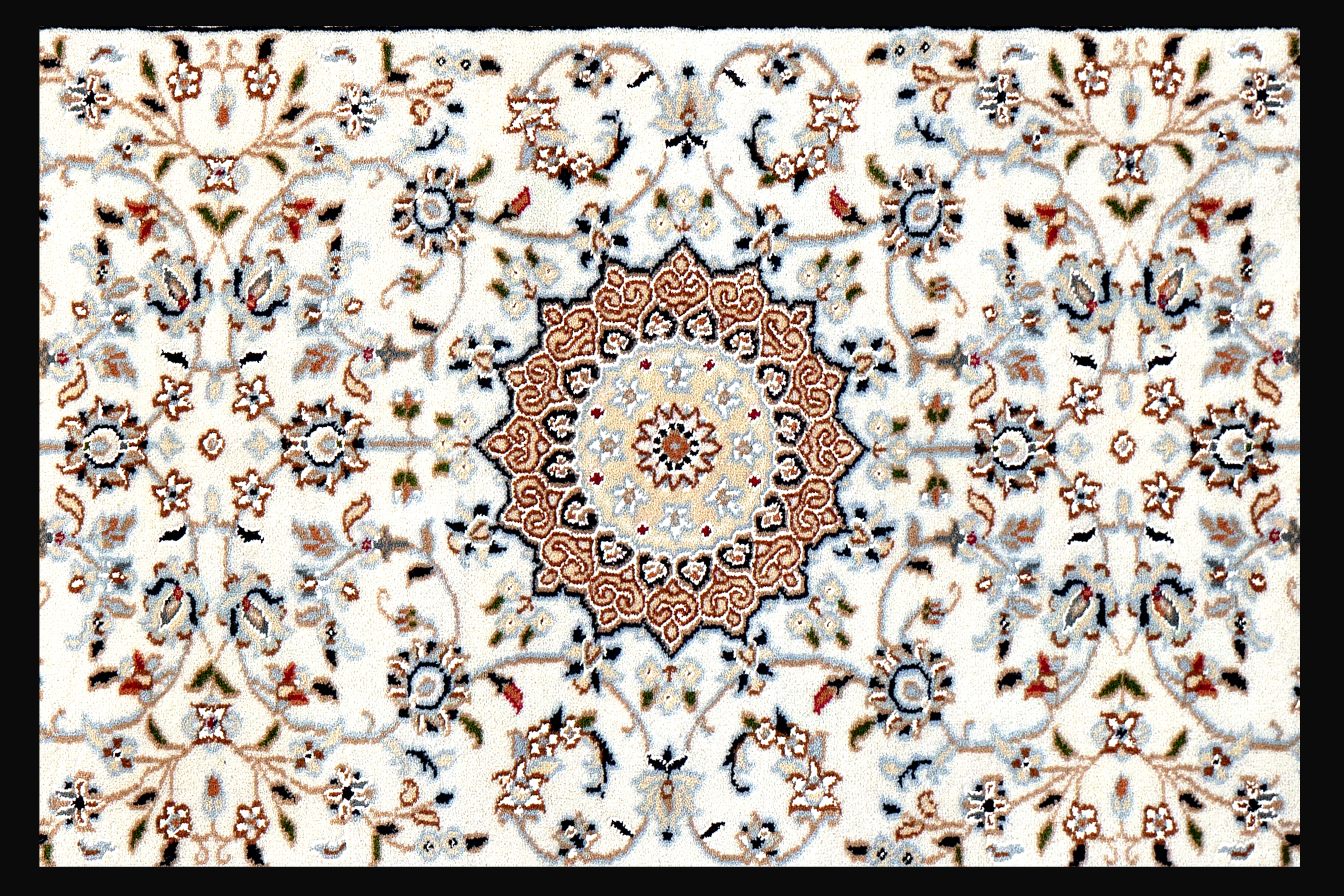 Bokara Rug Co., Inc. Hand-Knotted High-Quality Yellow, Cream, and Blue ...