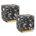 Black/Brass Gold
