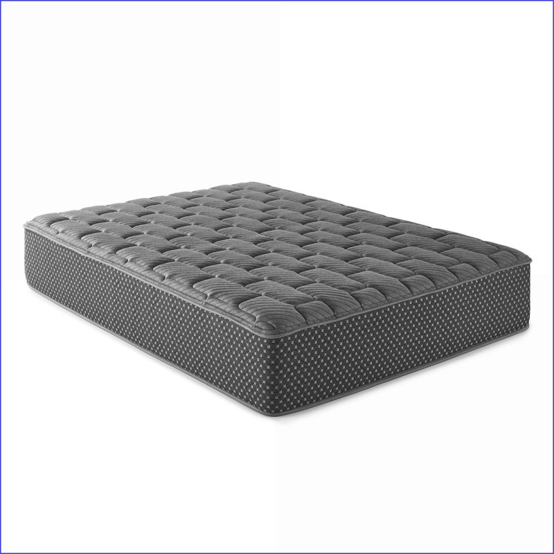 Mattresses, Full Size 13" Quilted Hybrid Firm Mattress with Wicking Fabric | Foam+Spring | Light Gray, Full