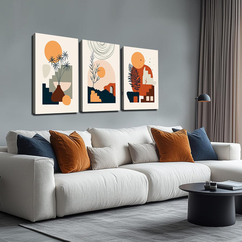 3 Piece Wrapped Canvas Print