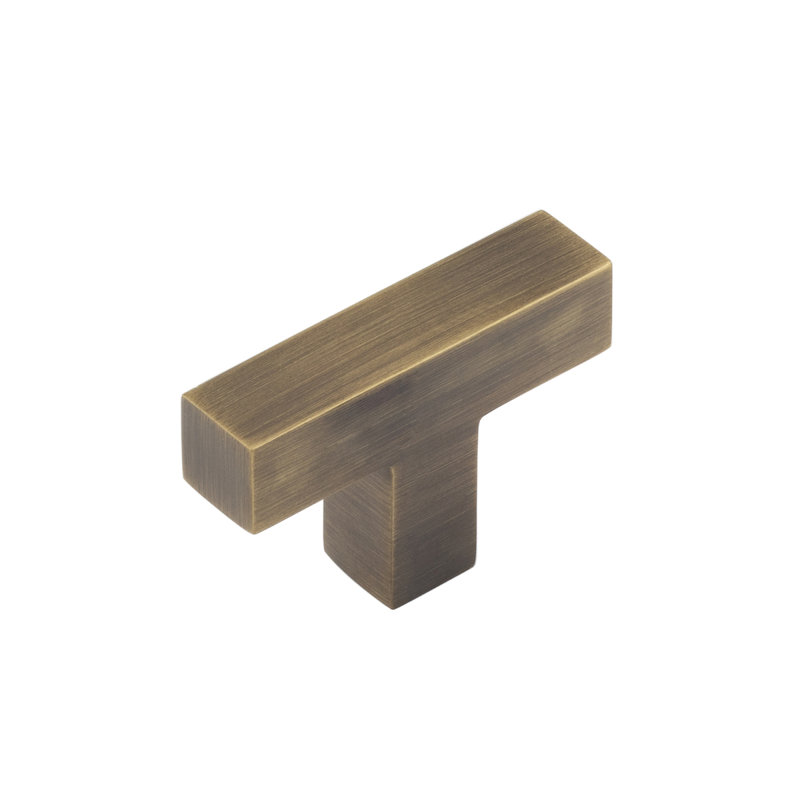 Trafalgar 60mm Length Bar Knob, Antique Bronze