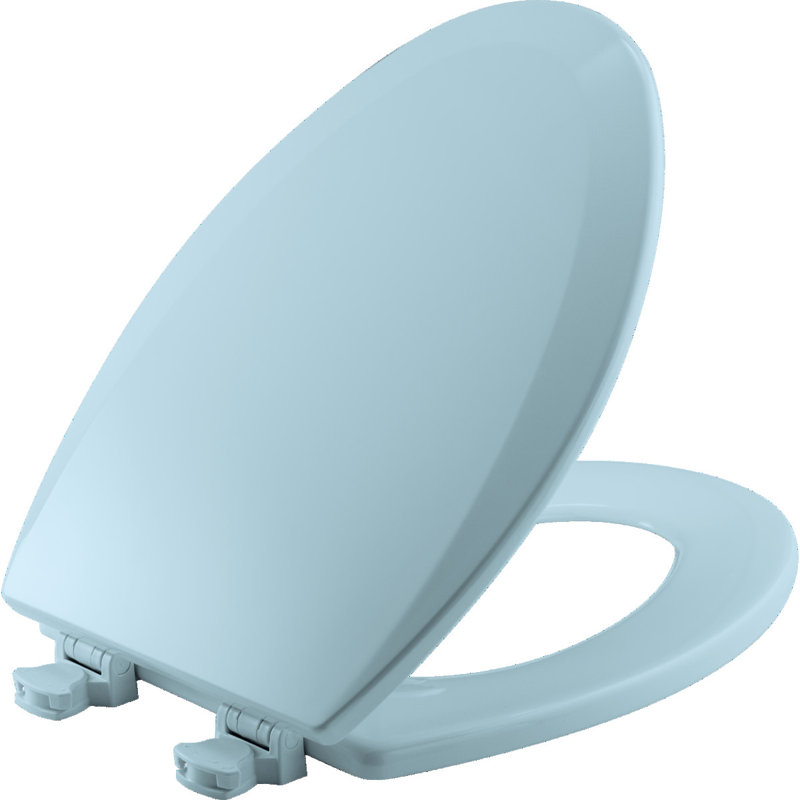 1500EC Elongated Toilet Seat, Dresden Blue