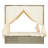 Myley Adjustable Sun Bed With Curtain and Polyester Cushion-115694801