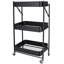 Chariot de rangement pliable à 3 niveaux Rebrilliant-1566207834