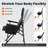 Overmont 40.6''H Oversized Folding Camping Chair with Lumbar Support – High Back, Heavy-Duty 450 lbs, Portable for Outdoor, Lawn, Patio & Balcony