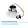 D-series 4.38" Remodel LED Retrofit Recessed Lighting Kit
