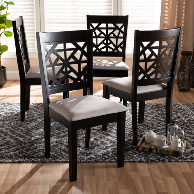 Robitaille Nadya Solid Wood Slat Back Side Chair by Canora Grey