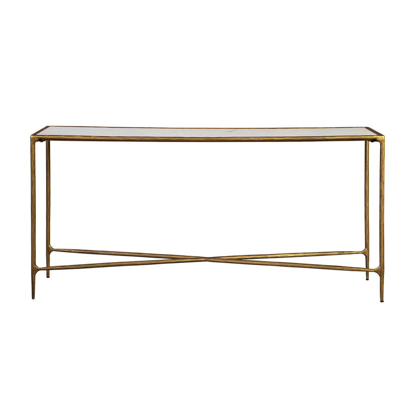 65'' W Marble Console Table