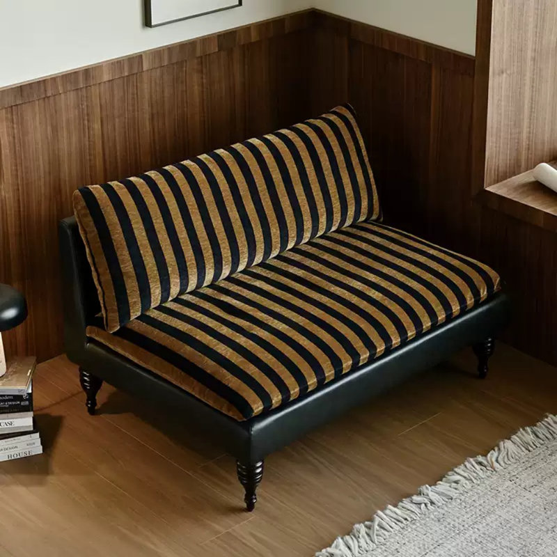 Mid-Century Modern Fabric Living Sofa