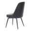 Ensemble de 2 chaises de salle à manger pivotantes et rembourrées à hauteur réglable et sans accoudoirs-1191002801