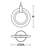 Nakyiah 8'' LED Pendant Light-1769387894