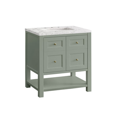 Breckenridge 30'' Single Bathroom Vanity with Top
