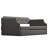 Twin Size Upholstered Daybed with Trundle, Durable and Stylish for Versatile Use in Small Spaces-117950872