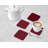 Cork Agate Ceramic Jute Leather Crystal Square Round 4 Piece Coaster Set-62742050