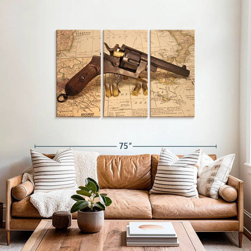 Conquer The World, 36" H x 57" W