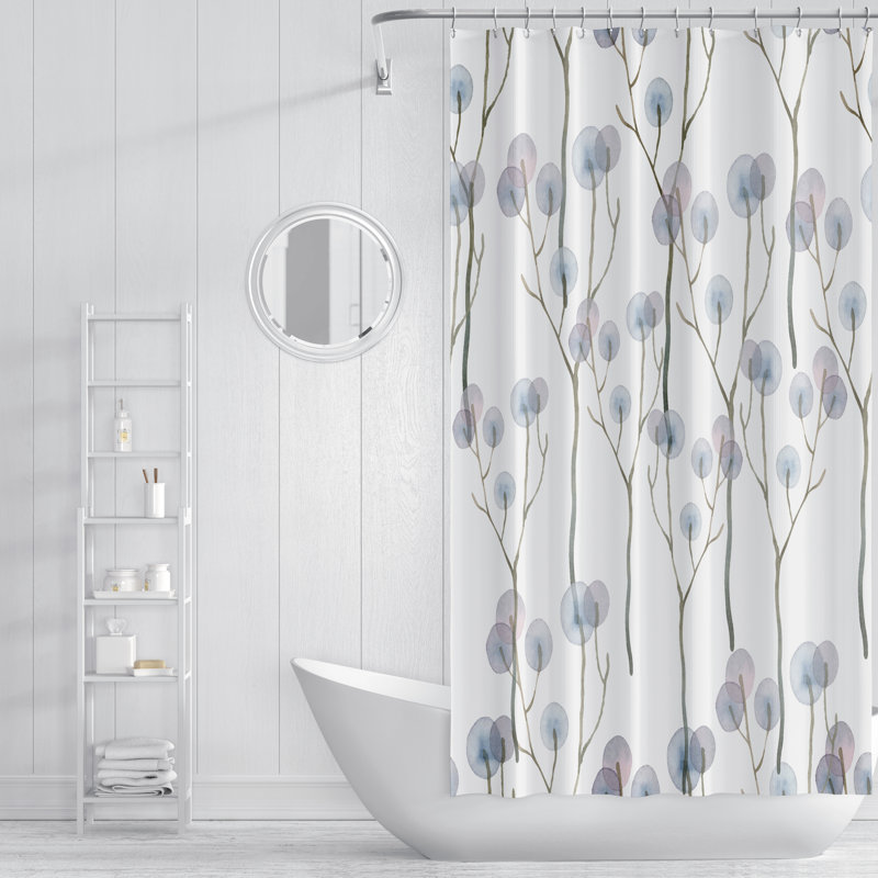 Rideau de douche Floral, H 93,00 po x l 70,00 po