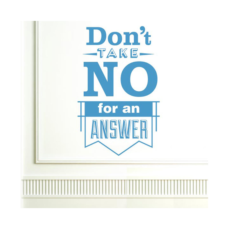 Wall Decal, Medium, Blue