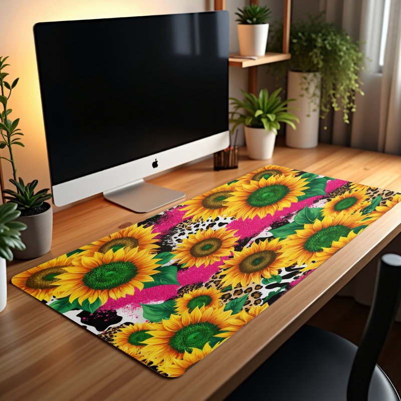 Polyester Desk Pad, 31.5x15.5