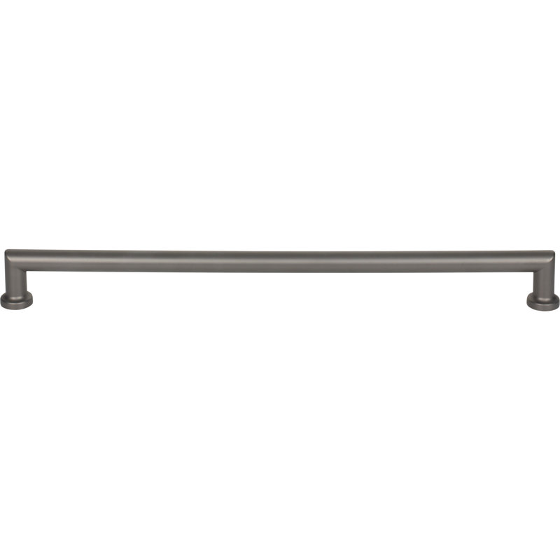 Morris Bar Pull, Ash Gray, 12" Center to Center