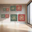 «Forest Noel Leap», ensemble de 2 impressions sur toile-707579947-707579985-707579996