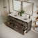 Fresca Formosa 72" Freestanding Double Sink Bathroom Vanity Set with Top, Sink and Mirror (Faucet Not Included)