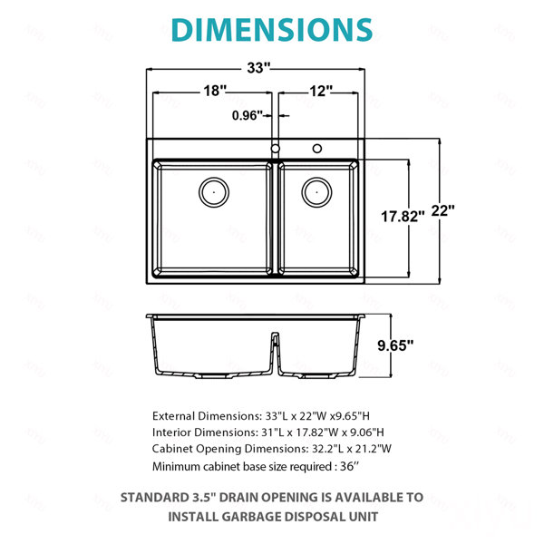 Dimensions du produit