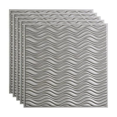 Panneau de plafond décoratif en vinyle 2 pi x 2 pi FASÄDE