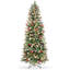 Arbre de Noël artificiel enneigé 6FT-1100949897