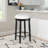 Set Of Two Bar Stools With 360° Swivel Function, Wooden Construction And Upholstered Seat, Ideal For Kitchen, Dining And Living Room-1884144399
