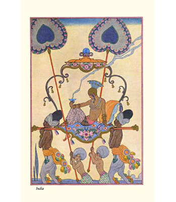 " India " by George Barbier