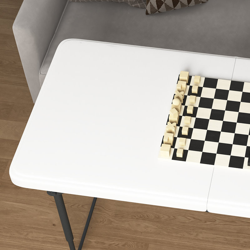 Table pliante réglable en plastique 3 positions 48 po