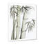 Rétro bambou monochrome V - reproduction sur toile-59709779-59709797