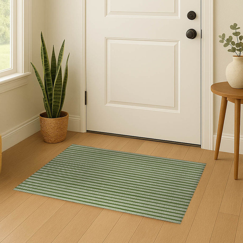 Paillasson Comb Row, Vert olive, L 60 po x L 36 po