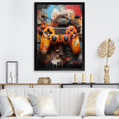 Kleio jeu vidéo coloré Delight I - Jeux vidéo, art mural