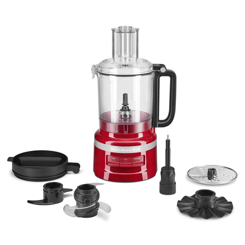 KitchenAid® 9 Cup Food Processor, Empire Red