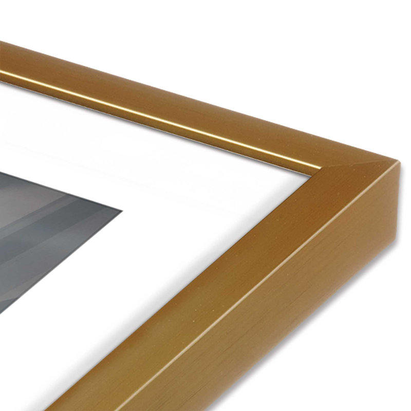 Thundering Hooves Print, 12.25" H x 15.25" W, Gold