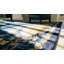 Antique Navy Blue Open Field Art Deco Chinese Minimalist Rug