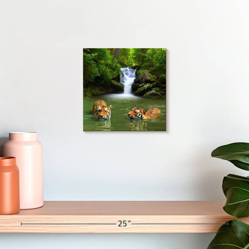 Brampt Tigers, 20" H x 20" W