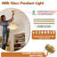 Luminaire suspendu Mid-Century doré nordique-493658