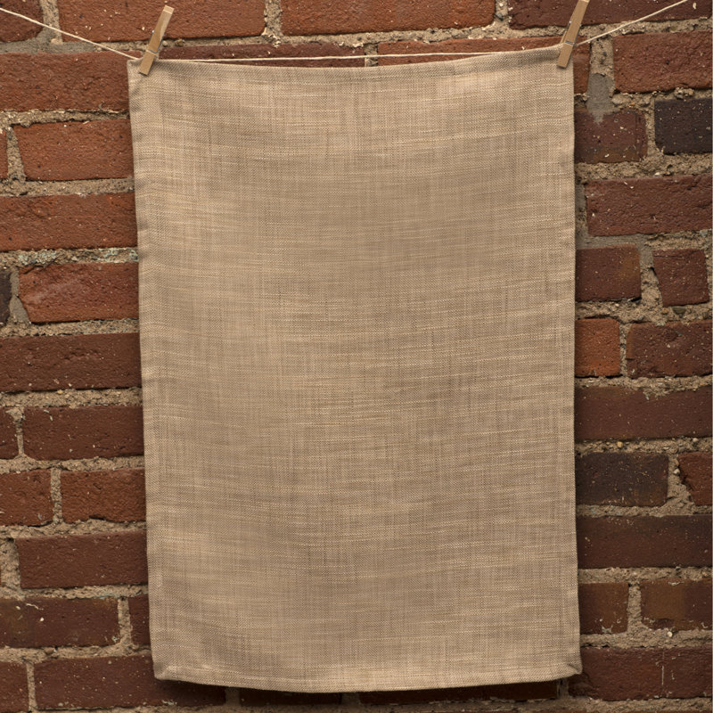 Cotton Dish Cloth Kitchen Towel, Brown