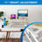 Mount-It 38'' W Height Adjustable Rectangle Standing Desk Converter