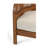 32" Wide Linen Barrel Chair
