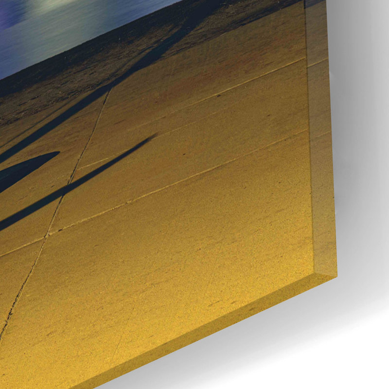 Art mural en verre acrylique «Chicago - Sundial» par Epic Portfolio, H 12 po x l 16 po x P 0,13 po