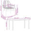 Patio Dining Set with Rectangular Table-1120792317-1120792318