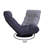 Jacky Upholstered Swivel Accent Chair with Ottoman-1174189741